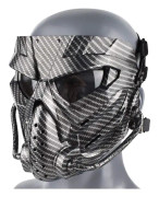 Airsoft-mask Full Face Tactical Mask med ögonskydd Slagfast för CS-spel Paintball color 1