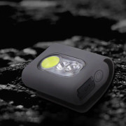 Klipp på löpljus, 2000 lumen säkerhetsjogging LED med kraftfullt magnetklämma, USB-laddningsbara nattljus för reflexvästar för löpare, J