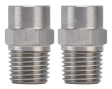 2-pack Atomizer Munstycken 304 Rostfritt stål Hållbar Slitbeständig Atomizer Delar Supplies 3,2 mm