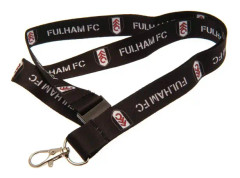 Fulham FC Lanyard One Size Svart/Vit/Röd