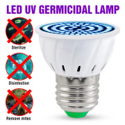 LED UV-lampa LED-lampa UVC-deodorantlampa