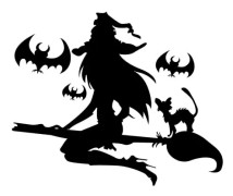 Halloween Party Dekoration Present Personlig familj Halloween klistermärke Fönster klistermärke