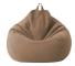 Stor Liten Lazy Sofföverdrag Stolar Utan Fyllning Linne Tyg Lounger Sits Sittsäck Puff Soffa Tatami Vardagsrum Sittsäckar