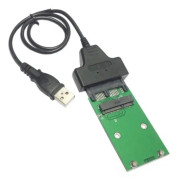 6 Gbps USB 2.0 till mSATA SSD-adapterkort - L?gg till Micro SATA 16-pins kontakt f?r 1,8" h?rddiskar