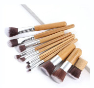 Topp 11-pack naturliga bambu set