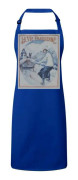 Blue Premium Köksförkläde Parisian Life Snow Kingdom Vintage Magazine 1923