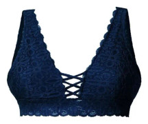 Sommar V-ringad Ärmlösa Crop Tops Causal Dam Lätt Stretchig Blommig Spets Underkläder Criss Cross Bralette Topp