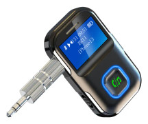 Bil Bluetooth-mottagare, Inbyggd mikrofon, Handsfree