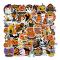 250 st Söta Happy Halloween Vinyl Dekaler Klistermärken Bulk