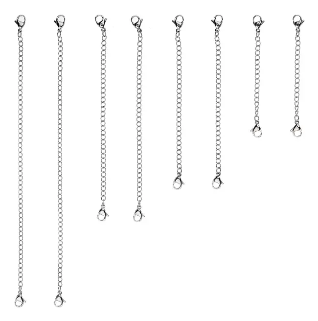 st Rostfritt stål Halsband Extender Armband Extender