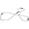 st Rostfritt stål Halsband Extender Armband Extender