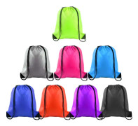 2-15 Pack Dragkedjesäckar Tote Ryggsäck Sport Rep Ryggsäck