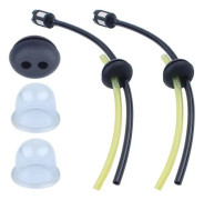 Adefol Bränsleledning 2-håls Grommet-montering Kompatibel med Honda GX31 GX35 GX35NT GX22 GX25 GX25N GX25NT GX25T Ersättning