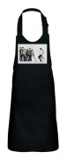 Barnförkläde 2 fickor Kök Svart BTS Jeon Jungkook Jimin Kpop Stars Korea - High-end