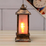 IC Bärbar Vindlampa Julvindlampa Led Lysande Prydnader Juldekorationer Flamlampa Ljuslampa