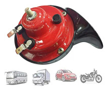 300db tåghorn för lastbilar Båtbil Air Electric, 2st superhögt snigelhorn, dubbla horn Raging Sound för lastbilar, bilar, motorcyklar, cyklar,