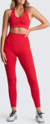 Yoga Set Dam Leggings + BH Dam Gym Kläder Sportdräkter