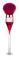 Rödvinsglas Foundation Powder Blush Brush Professional Make Up Brush Betterlifefg Sunmostar