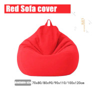 Överdrag Soffor Skydd puff Gigante Stolar Utan Fyllning Linne Tyg Lounger Sits Sittsäck Puff Soffa Tatami Puff Salong Puff Asiento