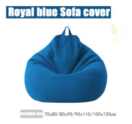 Överdrag Soffor Skydd puff Gigante Stolar Utan Fyllning Linne Tyg Lounger Sits Sittsäck Puff Soffa Tatami Puff Salong Puff Asiento