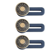 8 st jeans förlängningsbar knapp byxor midje förlängning förlängd spikfri avtagbar