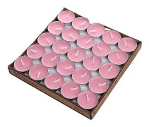 Värmeljus 50-pack oparfymerade värmeljus romantiska kärleksljus Bulk För heminredning Bröllop Födelsedagrosa