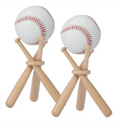 2-pack Baseballställ Display Stativ Liten, Mini Baseballträställ