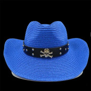 Skull Head Accessoarer Stråhatt Sommar 2023 Denimhatt Stråhatt Pläd Bump Top Stråhatt Stil Jeansmössa Gorras