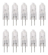 10 x G4 Halogenljuslampa Belysning 10w Varm Vit [DB]