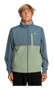 Billabong Full Dragkedja Fleece Boundary Trail Grönt M Man