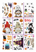 Halloween-dekorationer Halloween-fönsterdekaler Halloween