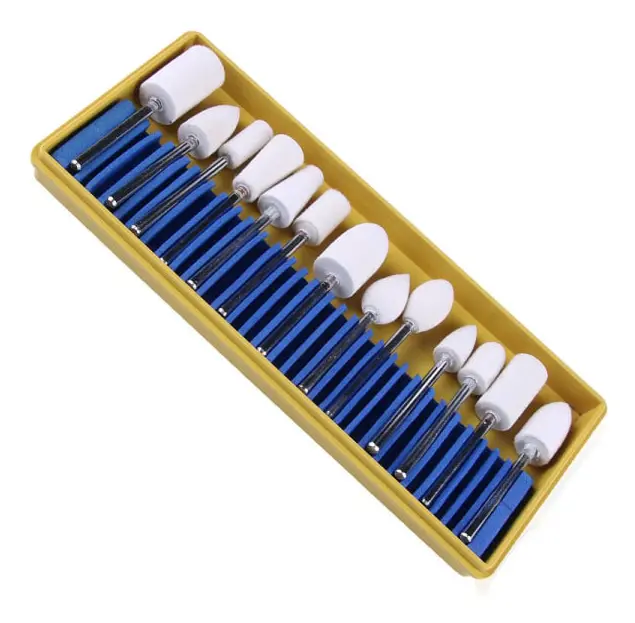 Poleringssatser, 13-pack ullfiltskiva, poleringsskiva, polertillbehör