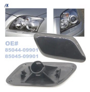 2st främre stötfångare Cover Spolarspray Munstycke Kåpa Strålkastare Cap För Toyota Avensis 2006 2007 2008 85045-09901