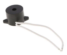 7x210-250V Elektronisk Piezo Aktiv Kontinuerlig Buzzer Ljudgivare Ledande Tråd