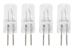 4 220v 35w G5, 3-stifts power Dubbel halogenlampa varm vit