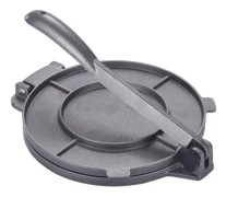 Fällbar 6 tum Obelagd Aluminium Tjock Degs Press Tortilla