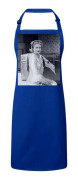 Premium Köksförkläde Blue Grace Kelly Foto av Star Celebrity Skådespelerska Old Cinema Original 16