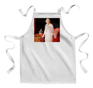 Köksförkläde för barn - Målning Queen Elizabeth II Throne and Crown Queen of England - Premium Quality