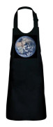 Barnförkläde 2 fickor Kök Svart Planet Earth View Indiska oceanen Afrika Arabiska halvön - High-end