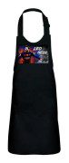 Barnförkläde 2 fickor Kök Svart Leo Messi Barcelona Football Star Celebration Signature - High-end