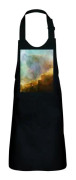Barnförkläde 2 fickor Kök Svart Omega Nebula Galaxy Stars Space Astronomy - High-end