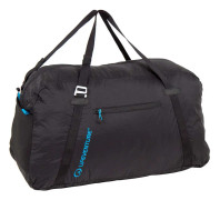 resväska vikbar 70 liter polyester/nylon svart