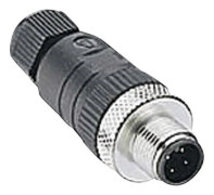 Lumberg Automation 108650 Sensor/ställdon-kontakt, okonfektionerad M12 Kontakt hane rak Antal poler (RJ): 5 1 st