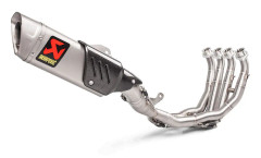 Akrapovic Full Line System Racing Steel&titanium Yzf-r6 Ref:s-y6r9-apt Silver