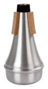 Mini Mute för trumpet Aluminium Raka trumpetare Mute Metal Sourdine för Jazz Instrument Övning Nybörjare