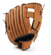 Outfield Gloves Baseballhandske Softbollhandskar – Vuxen och Ungdomsstorlekar – 11,5 tum Storlek Vantar, Brun brown 11.5寸