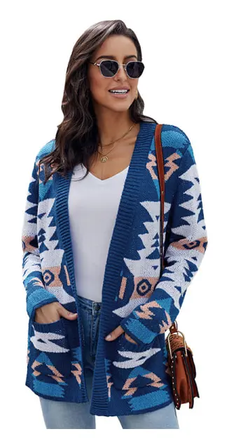 Dam tröja cardigan kappa XL