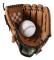 CDQ Baseballhandskar, Barn Tonåringar Youth Slitstark läder Softball
