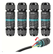 IP68 Vattentät Elektrisk Koppling - 3-Ledarkabelkoppling, ZQKLA
