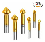 6 st sänkskruvar 90° HSS 6,3 mm 8,3 mm 10,4 mm 12,4 mm 16,5 mm 20,5 mm